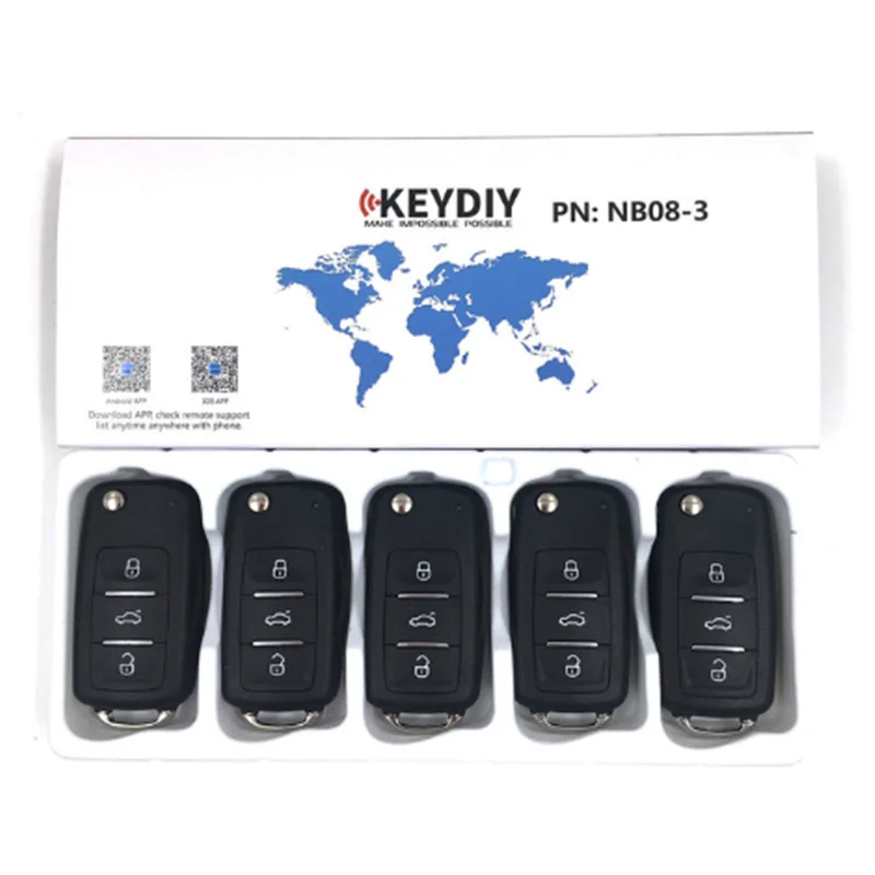 

5PCS Multi-functional Universal Remote Key for KD900+ URG200 KD-X2 NB-Series KEYDIY NB11 NB08 NB10 NB18 NB25 NB27 NB28 NB29 KD