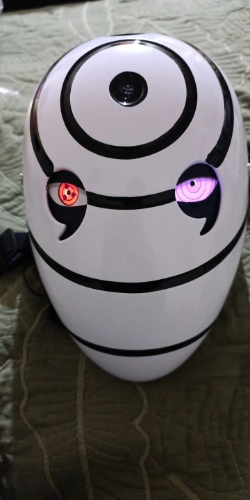 Cosplay convention with mask