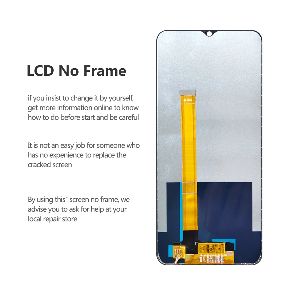 Display For Oppo A15S CPH2179 Screen Replacement, for Oppo A15 CPH2185 Lcd Display Touch Screen Digitizer Assembly