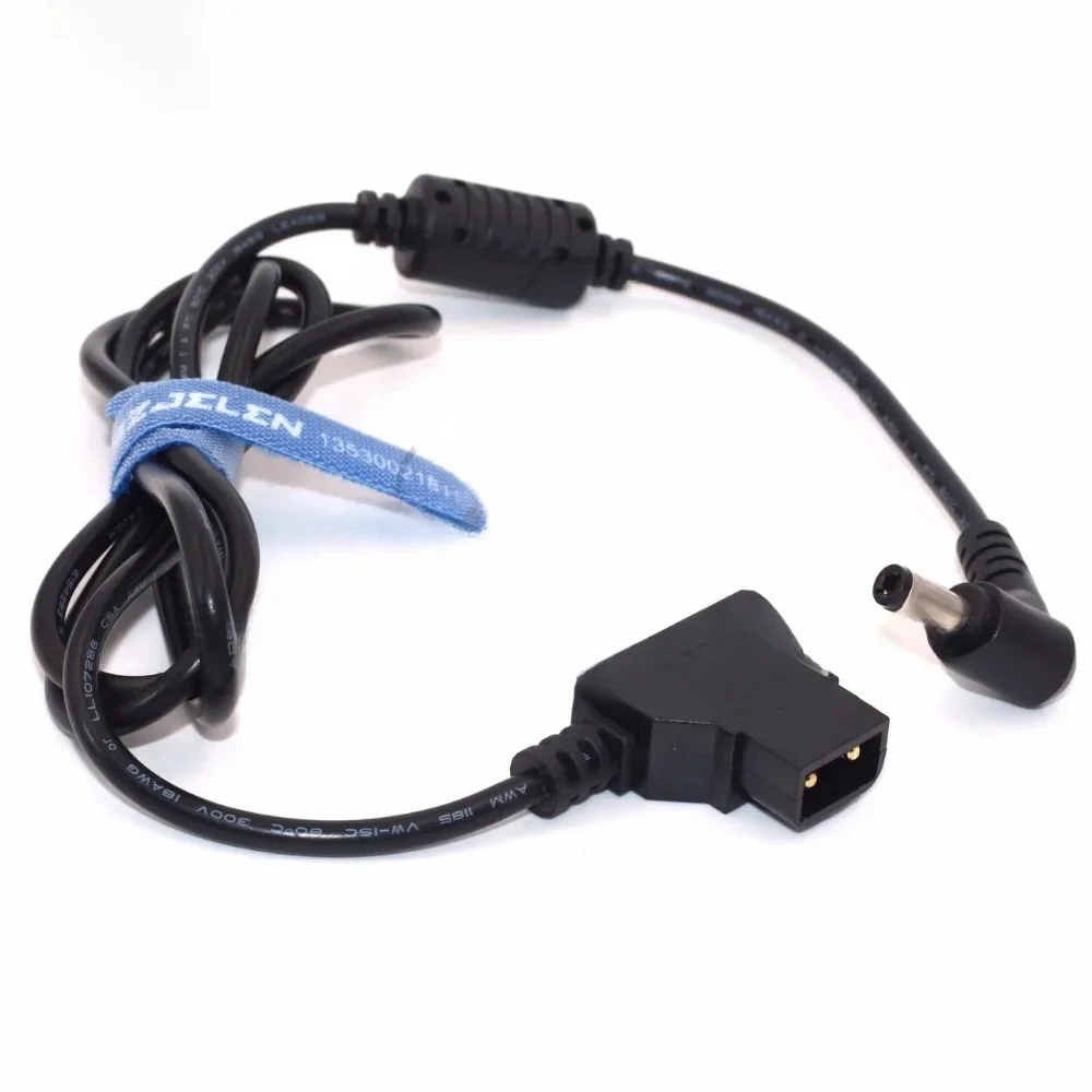 Kabel D-Tap do kąta prostego DC5,5x2,5 mm do aparatu DSLR Rig Power V-Mount Anton — zdjęcie 2