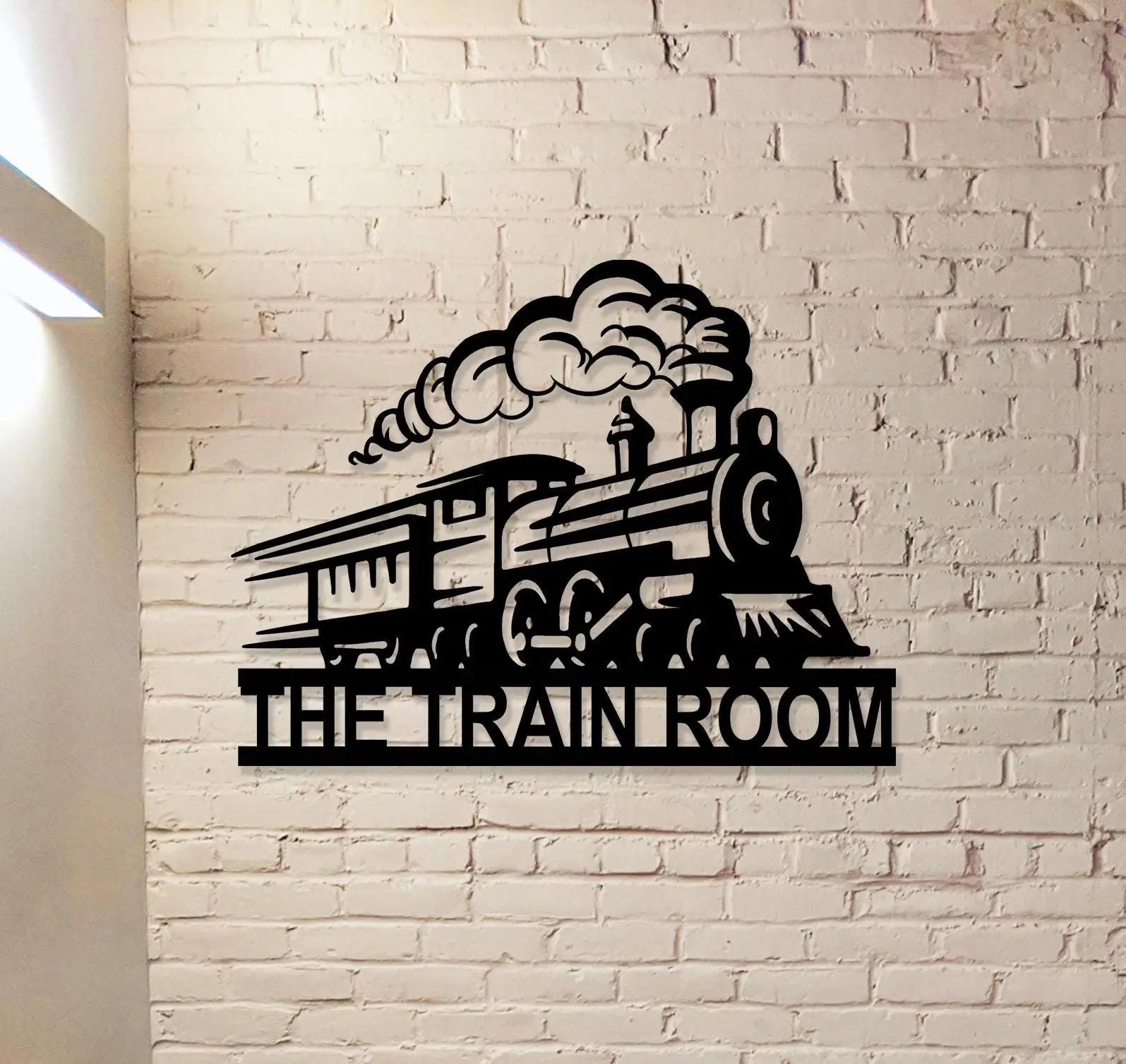 Personalized Train Sign,Train Metal Sign,Train Room Decor,Custom Train Name Sign,Train Driver Gift,Railway Sign,Railroad Sign