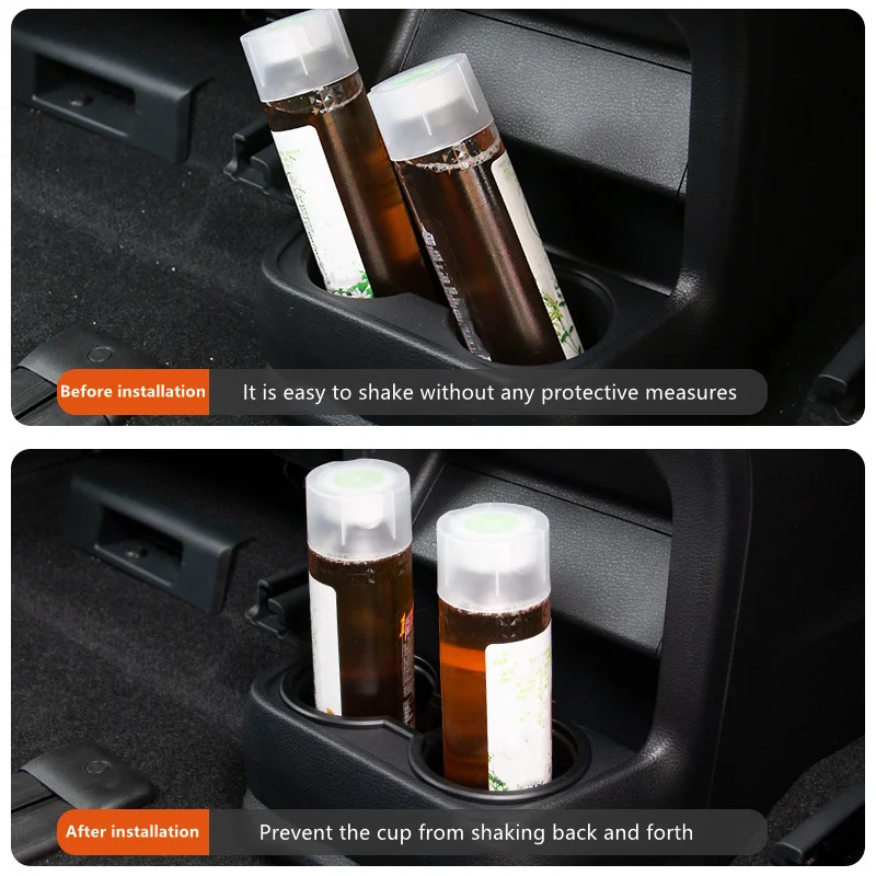 Water Cup Holder Storage Box for Toyota Sienna 2021-2024 Non-Toxic and Odorless Center Console Car Cup Holder Car Accessories In