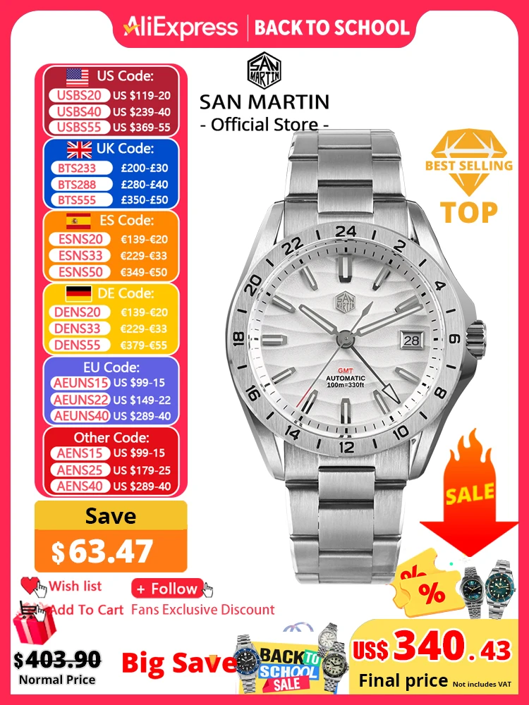 Seiko Watch Prospex - San Martin Nuovo 39mm Desert Texture