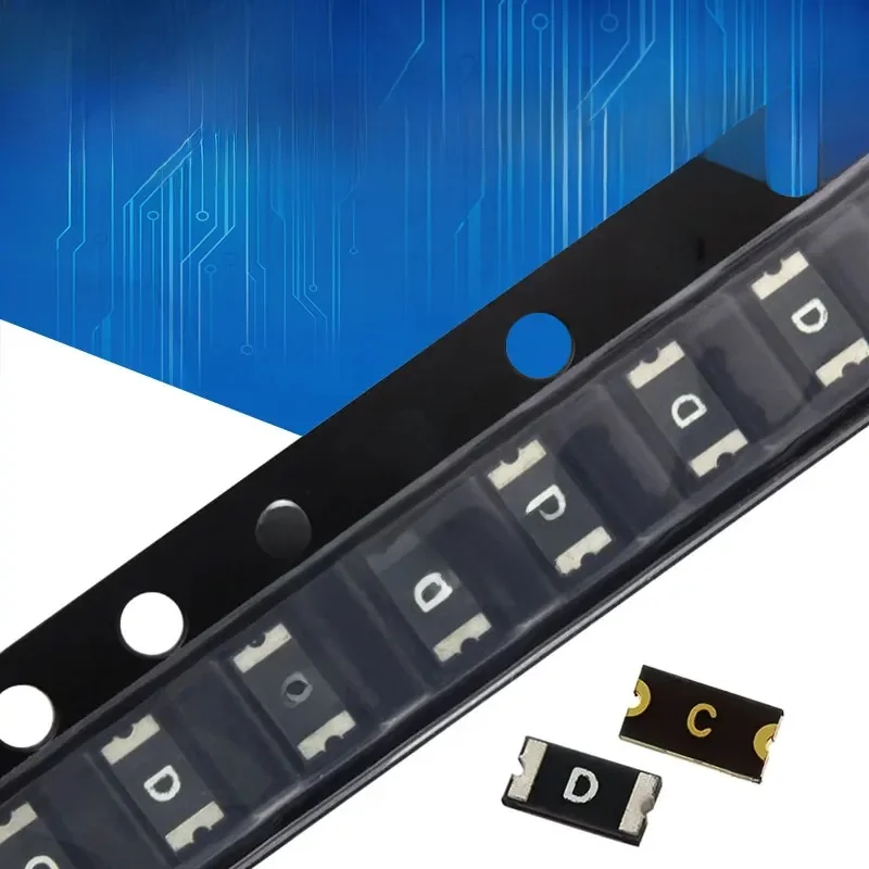 20 sztuk SMD resetowalny bezpiecznik 0805 1206 1210 1812 0.1A 0.2A 0.3A 0.5A 0.5A 0.75A 1A 1.1A 2A 3A samoczynnie odzyskiwanie bezpiecznik PPTC — zdjęcie 2