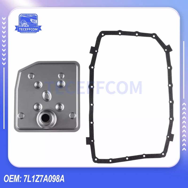 6R60 6R75 6R80 7L1Z7A098A FT17 Transmission Filter Oil Pan Gasket Kit For Ford F150 Expedition Explorer Sport Trac Lincoln Mark