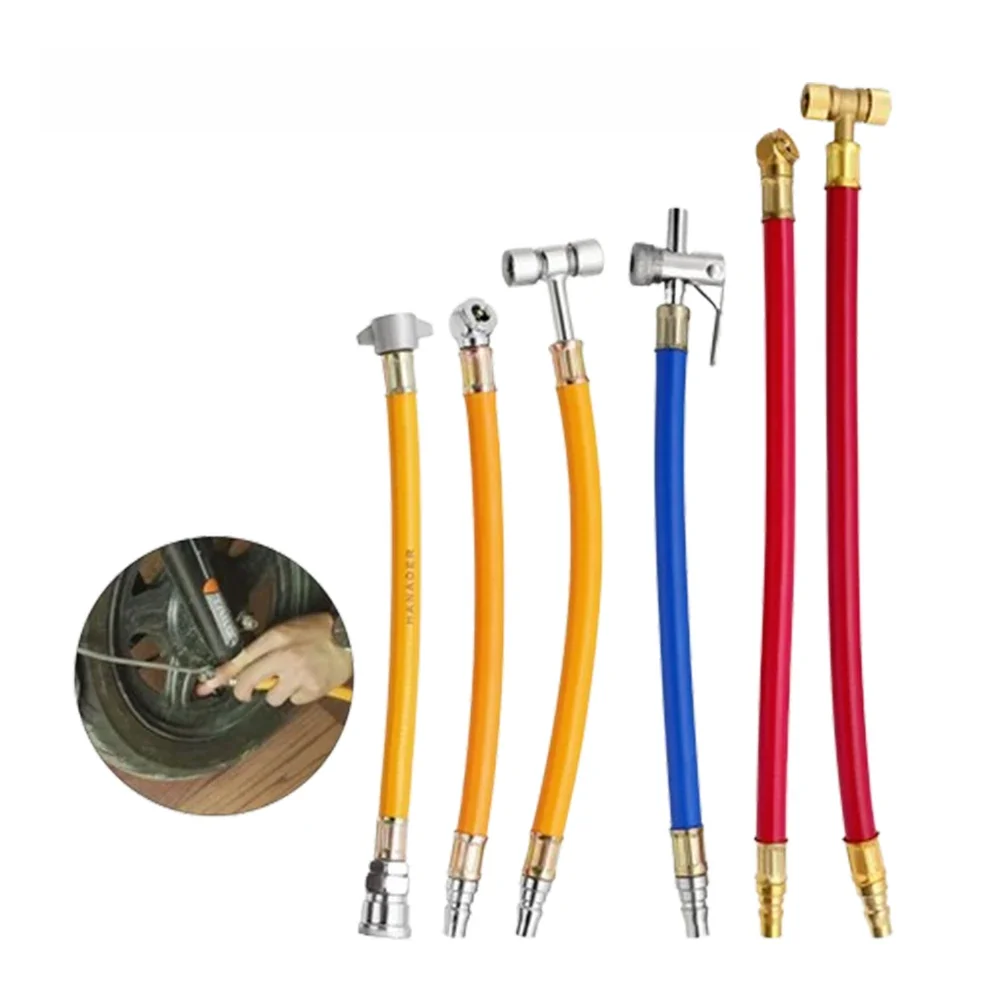 Tire Pump /Exhaust Nozzle Ball Head /T-type / Dual-Head Tire Inflator for Automobile/ Motorcycle/ Bicycle Tire Pumping Special