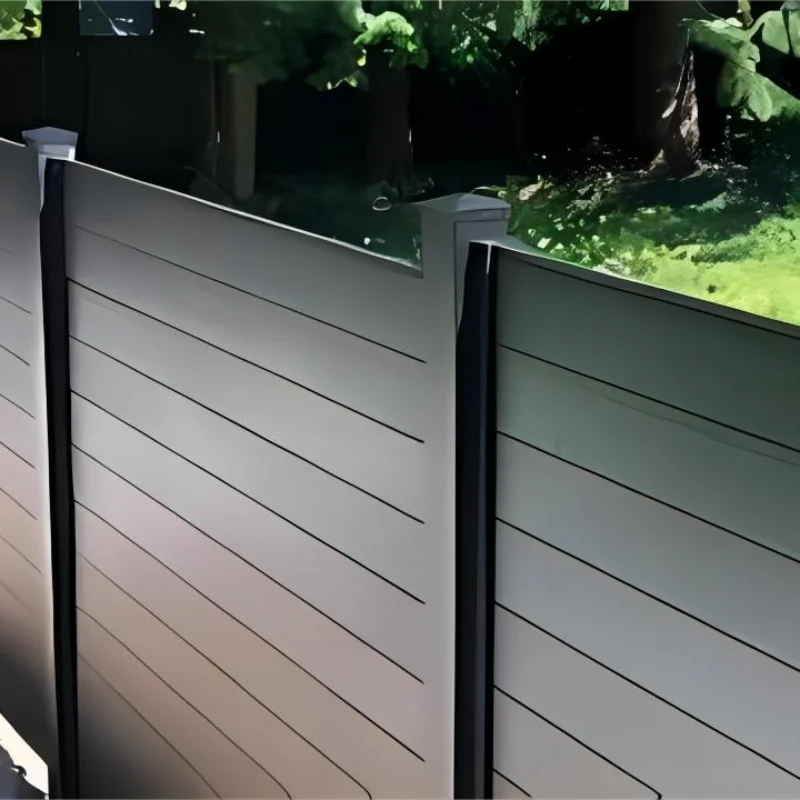 6063-T6 Custom 15 year warrantyEco-Friendly Aluminum Fencing for Sustainable Backyards