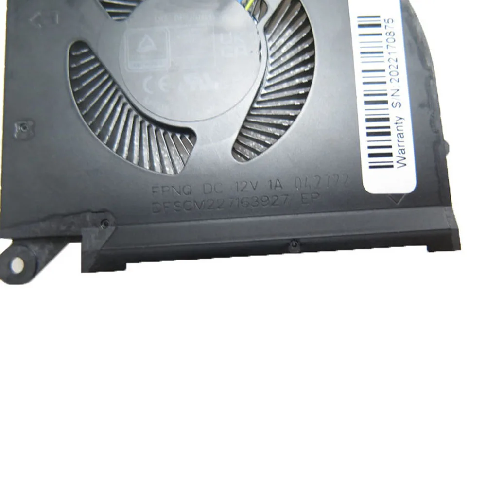 

Laptop CPU GPU FAN For Gigabyte RX7PXE DFSCL12E064867-FPNP DFSCM227163927-FPNQ 4PIN DC 12V 1A DFSCL12E064867 EP FPNP New
