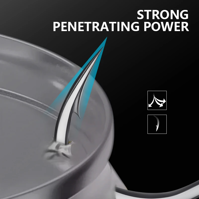 LETOYO الشائكة ثلاثة أضعاف السنانير عالية الكربون الصلب الثلاثي السنانير الأسود النيكل ماتي القصدير الصيد هوك الصعب إغراء ل بايك باس الصيد