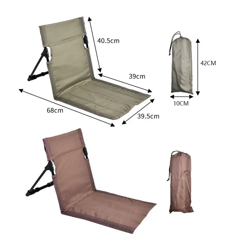 Thickened Ultra-Light Folding Chair for Camping, Beach, Road Trips - Durable Aluminum Alloy, Portable Comfortable, fishing Chair