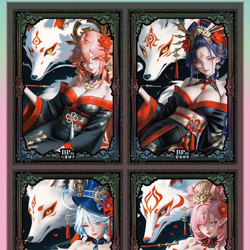 

Новейшая акриловая доска MIKA QingQiu A4 Waifu Genshin, коллекционная карта аниме, редкое хобби, ACG, коробка-бустер для девочек, подарки для хобби