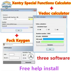 2023 Hot sell DAS Xentry Special Function Calculator+ FDOK Vedoc Calculator+ FDOK Keygen for MB StarC3 C4 C5 C6 free help insta