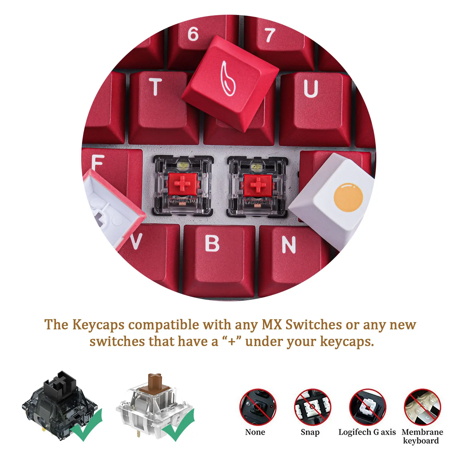 GMK Jamón PBT Keycap 134 Schlüssel Kirsche Profil DYE-SUB Personalisierte GMK Jamón tastenkappen Für Mechanische Tastatur