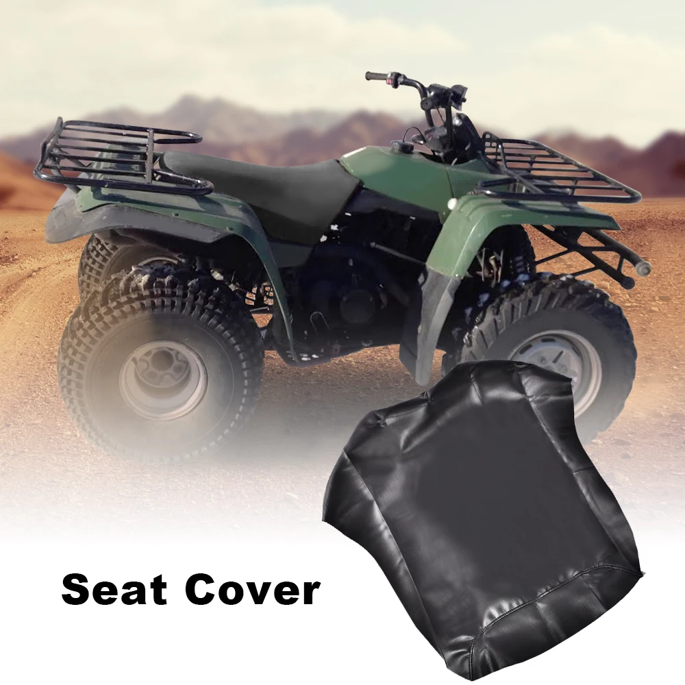 

Чехол на сиденье мотоцикла, подходит для Yamaha Big Bear 350 1987-2001, сменный черный, водонепроницаемый, маслостойкий, грязеотталкивающий, прочный