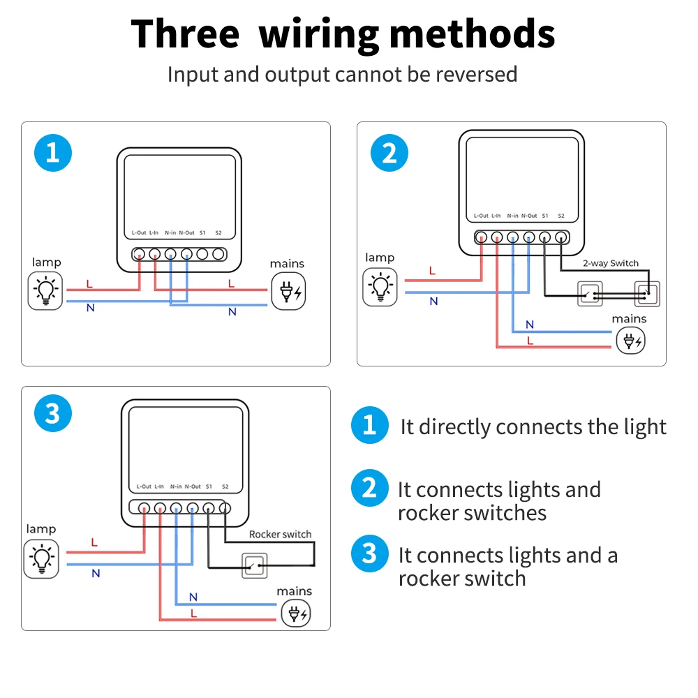 SIXWGH MINI Zigbee Switch Relay DIY Smart Home Electronic Socket Refit  Equipment Tuya Smart life Timer Control Work With Al