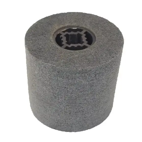 التخليص! 2 قطعة 180 #   عجلات تلميع رسم الأسلاك 120 × 100 × 19 مم تلميع ألياف النايلون للفولاذ المقاوم للصدأ