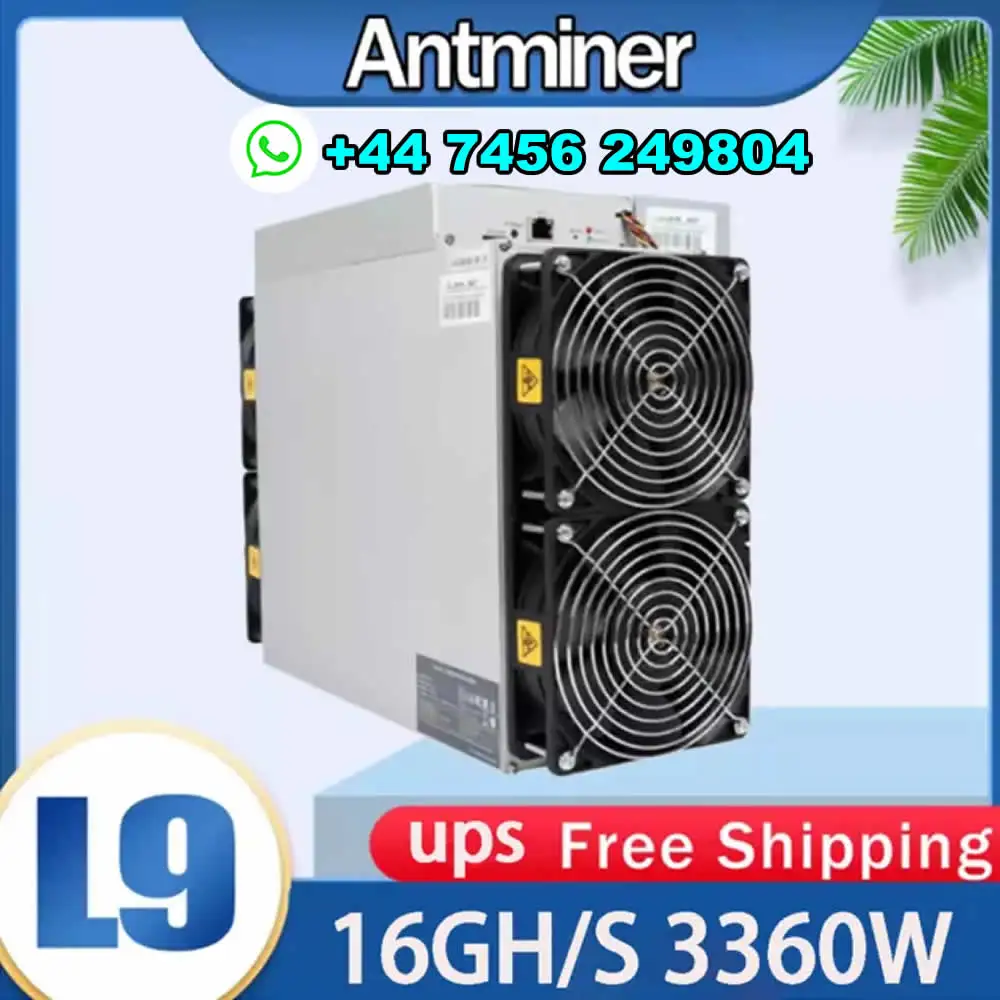 DX PROMO OFFER NEW BITMAIN Antminer L9 16GH/S 3360W LTC / DOGE Coin Miner In Stock