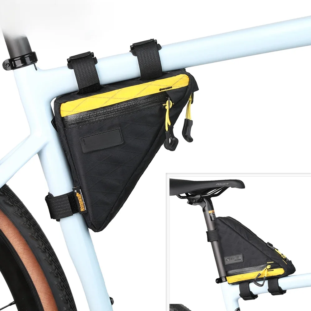 AliExpress Rhinowalk Bike Frame Bag Water-Resistant Bicycle Crossbeam Triangle Storage Tool Cycling For MTB Road Gravel Bike Bikepacking