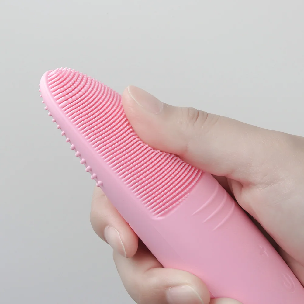 Vibrating cleaner cleansing cleansing lifting blackhead exineration double-sided waterproof silicone brush 5-speed strength control