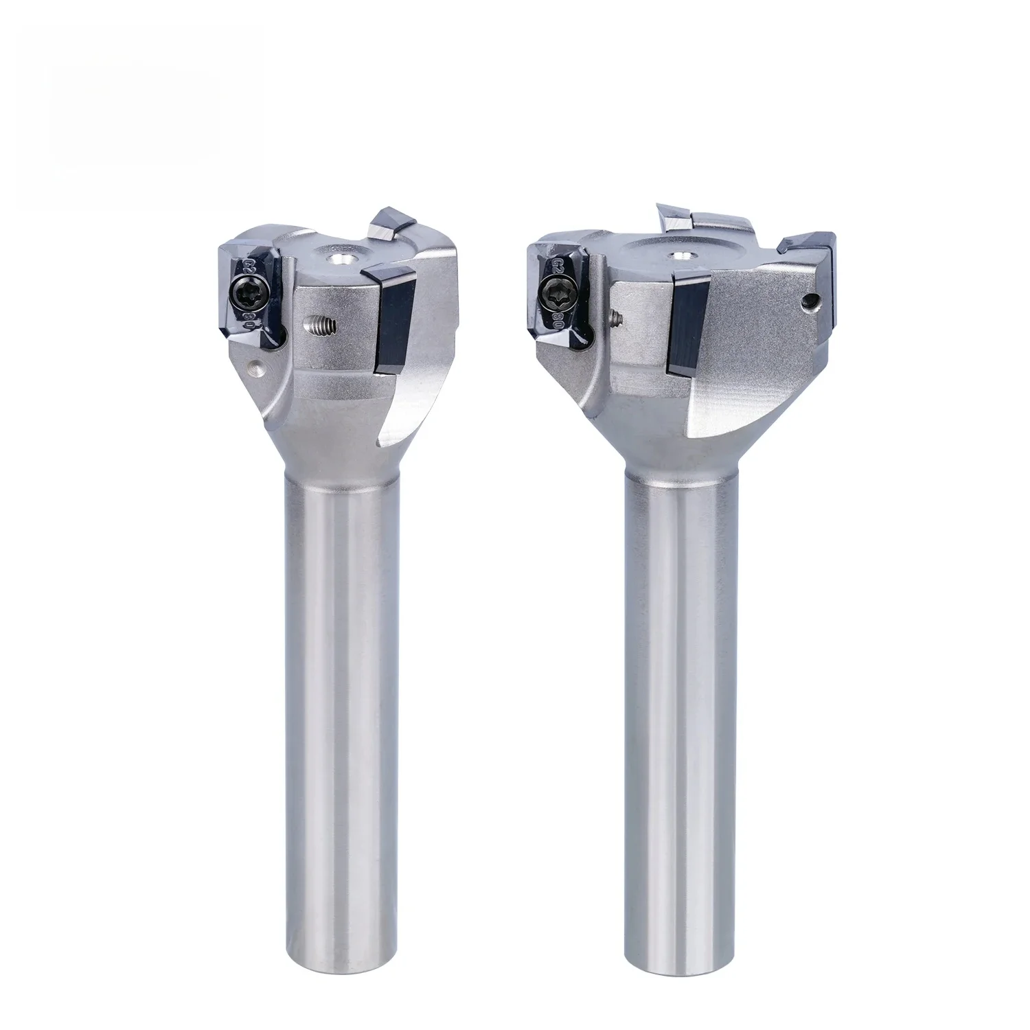 1PC 25mm 32mm Zintegrowany kątowy aluminiowy frez do wykańczania i polerowania 12mm Trzpień z włożoną wkładką APKT1135 — zdjęcie 2