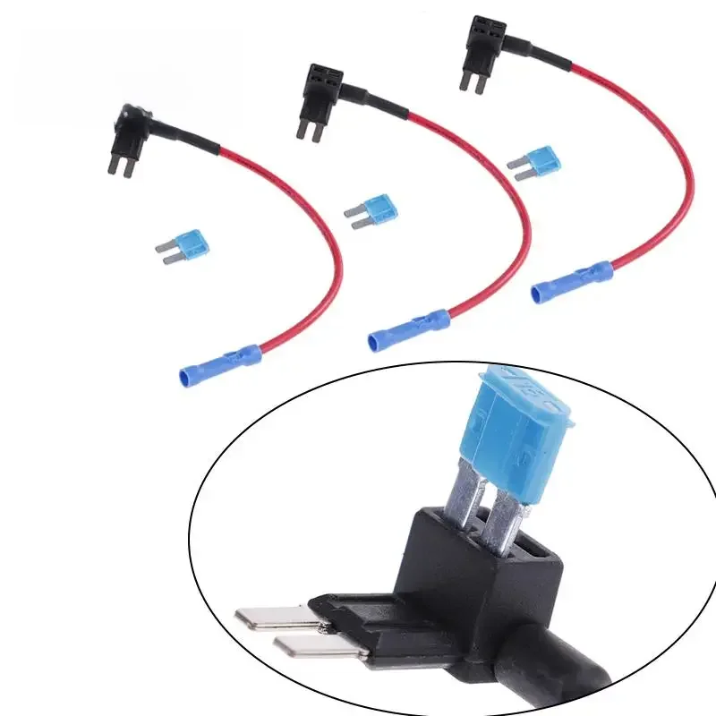 1 szt./2 szt./5 szt. micro2 bezpiecznik ADD-A-CIRCUIT ostrze ATR mini bezpiecznik 15A bezpiecznik — zdjęcie 2