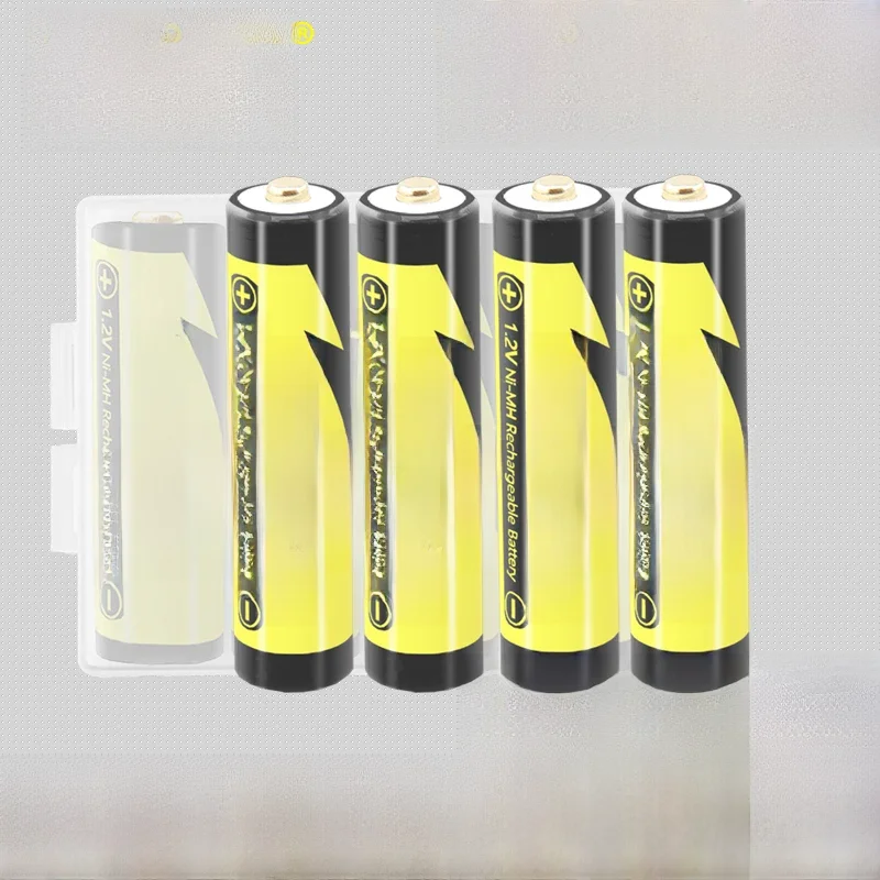 4 szt. LiitoKala AAA 1000MAH/AA 2600MAH NiMH 1.2V akumulator odpowiedni do myszy zabawkowych, z 1PC uchwytem na baterie AAA/AA — zdjęcie 2