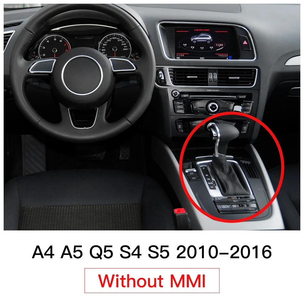 CarPlay en Android Auto draadvrije interface-adapter voor Audi A4 B8, A5, Q5 (2009-2016) met Bluetooth, GPS en sy-navigatie - afbeelding 1