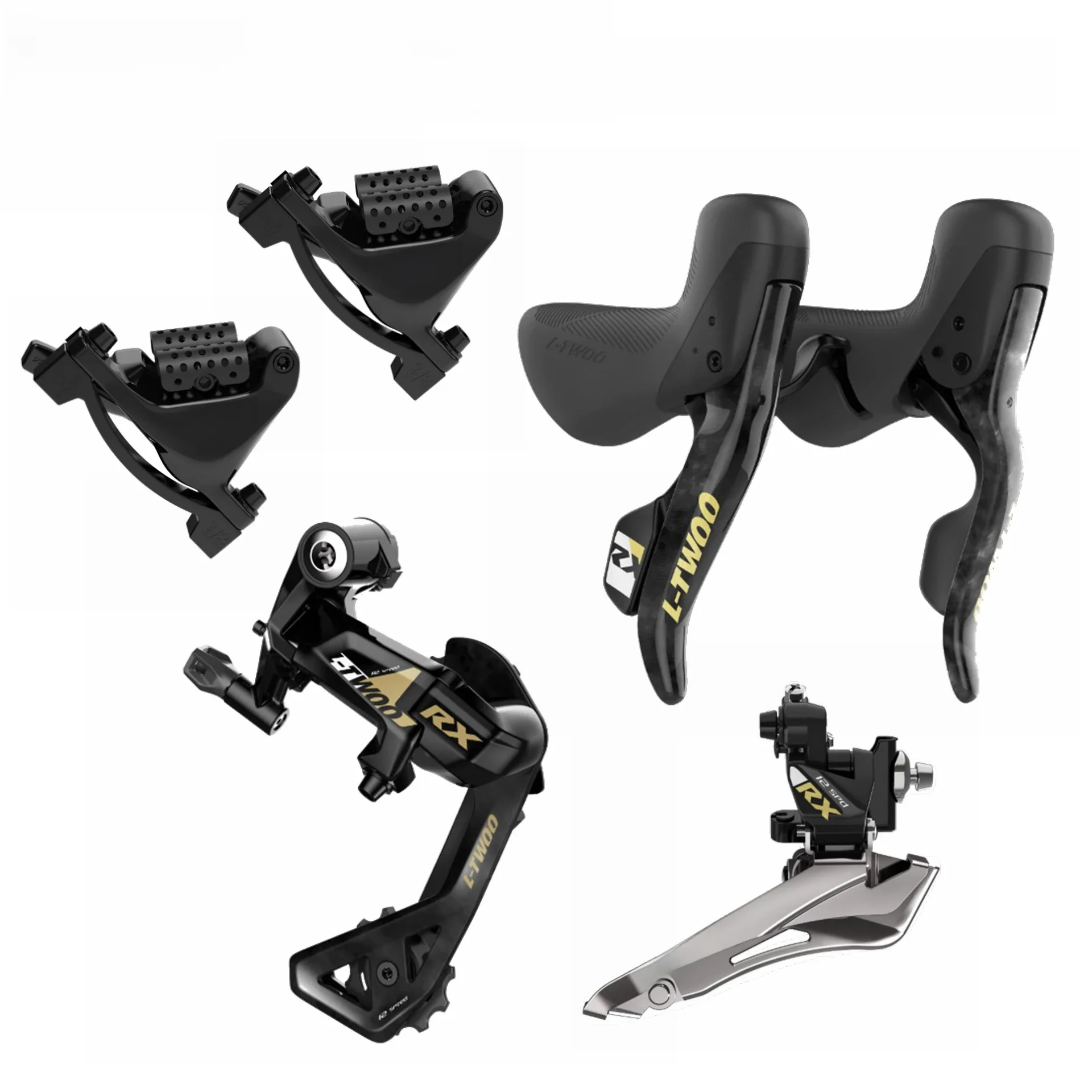 AliExpress LTWOO RX / R9 Disc 2x12s / 2x11s Road Hydraulic Disc Brake Groupset, 6 kit, Benchmark R7170 R8170