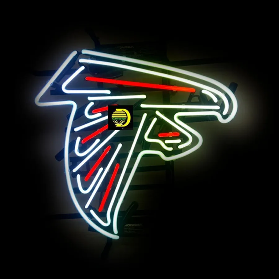 Mancave Personalized Neon Sign Atlant Falcon Man Cave Iconic Window Display Lamps Room Decor Advertise Wall Lights Sign Anime