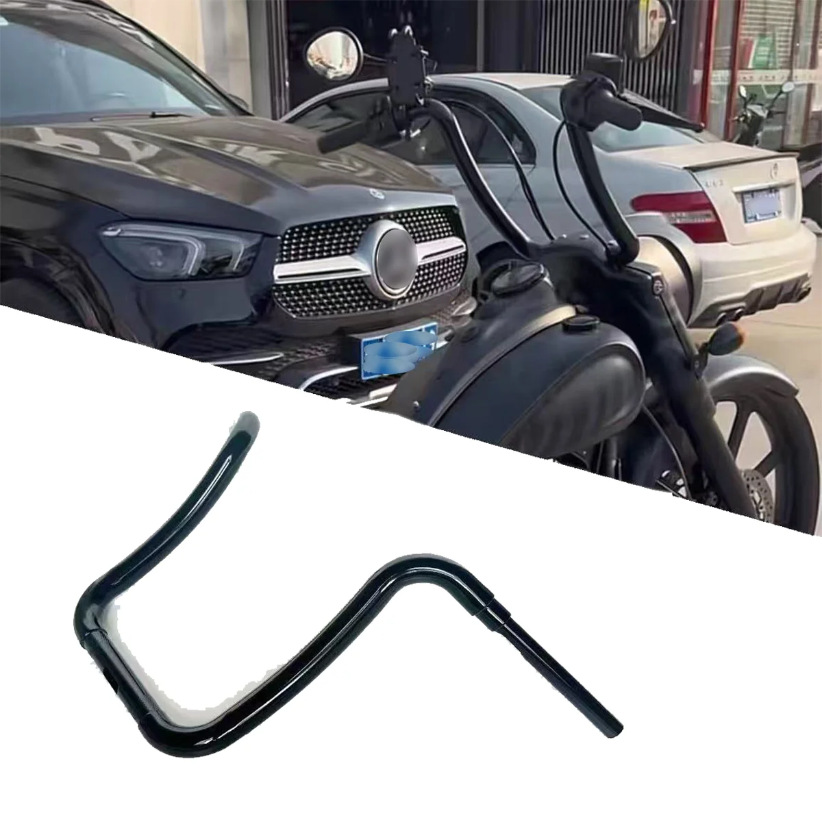 Руль мотоцикла 1,5 дюйма, 10 дюймов/12 дюймов/14 дюймов/16 дюймов, подъемная ручка для индийского спрингфилда, вождя темной лошади, рулевое колесо на заказ