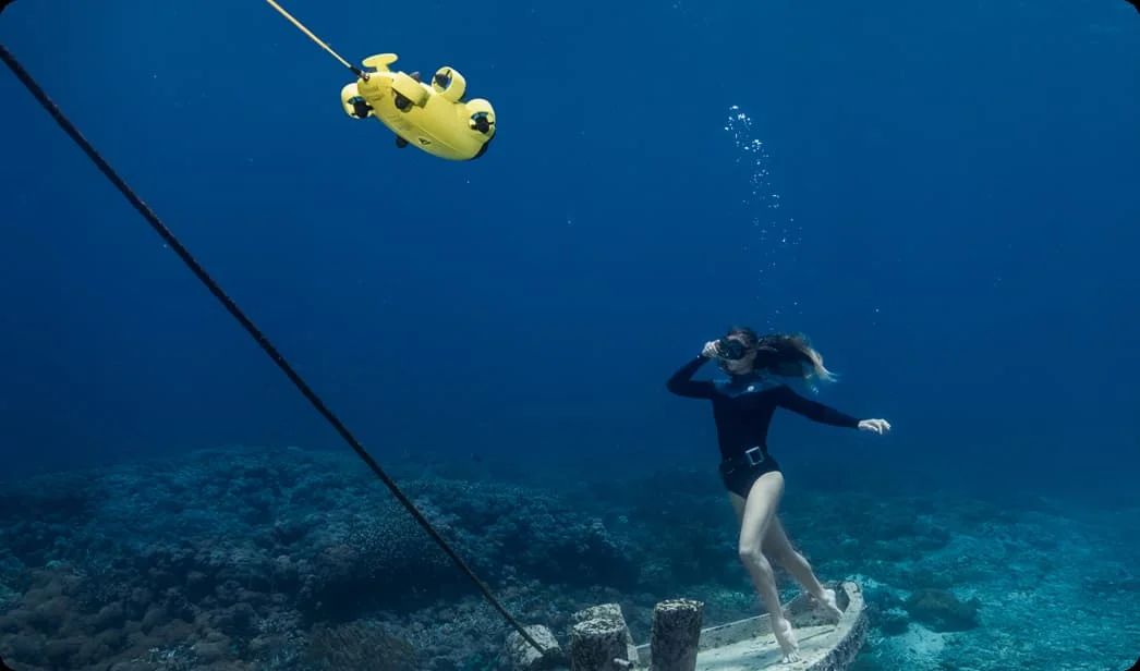 Underwater Robot FIFISH v6 – The world’s first OMNI-4K Underwater Robot