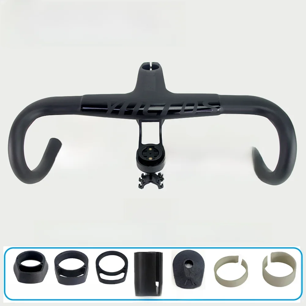 AliExpress ULLICYC SYNCROS AERO RR1.0 Integrated Bicycle Carbon Handlebars Diameter 31.8mm and 28.6mm Converter Road Bike Handlebar Bike Accessorie