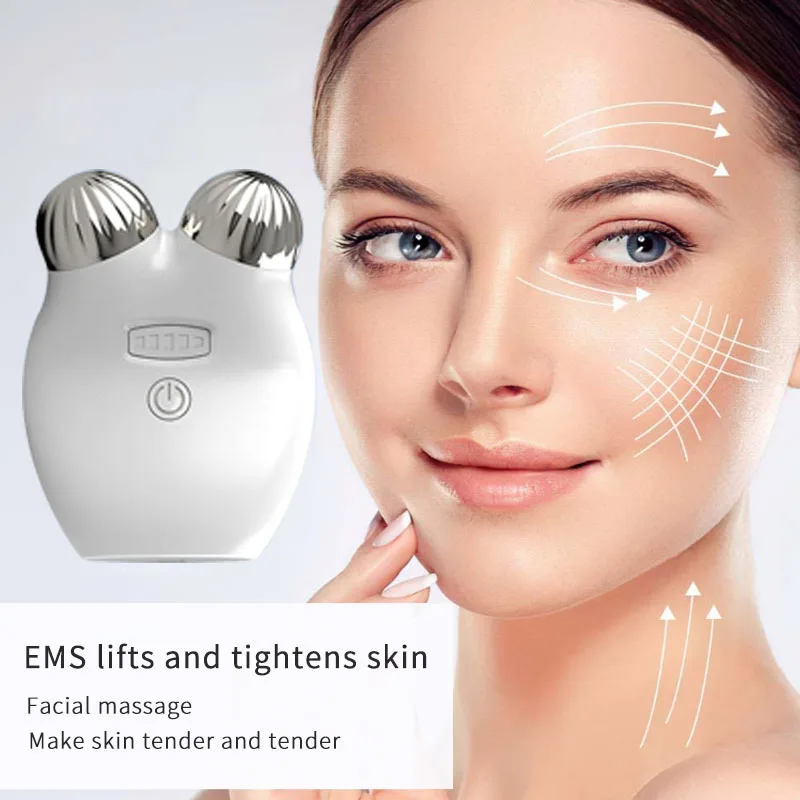 Masseur à microcourant pour l'éclairage de la peau et la promotion de la microcirculation, appareil de beauté à usage domestique, soins quotidiens, outil de Massage du visage