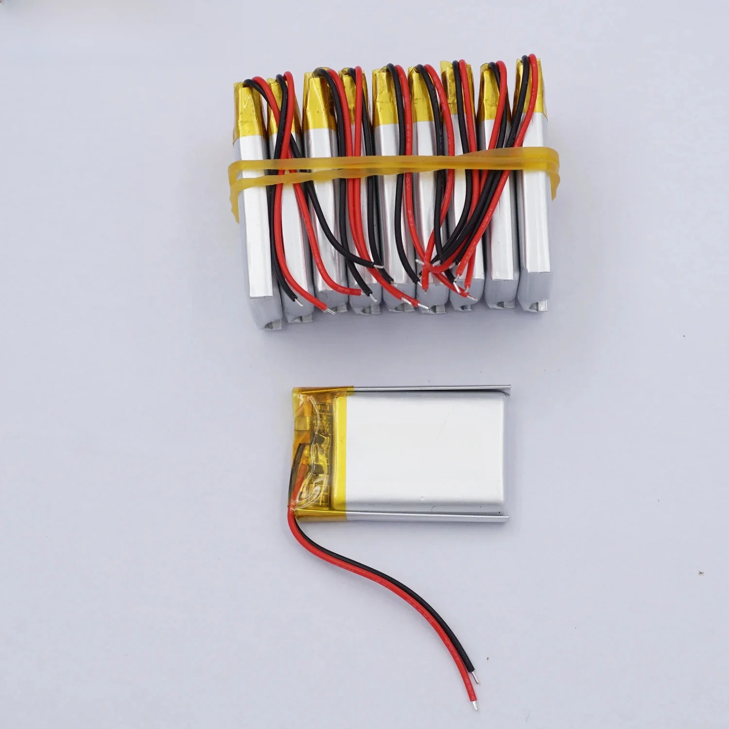 10Pcs 3.7V 250mAh 0.925Wh 502030 Replacement Li Lipo Rechargeable Battery For GPS Sat Nav Bluetooth Speaker LED Driving Recorder