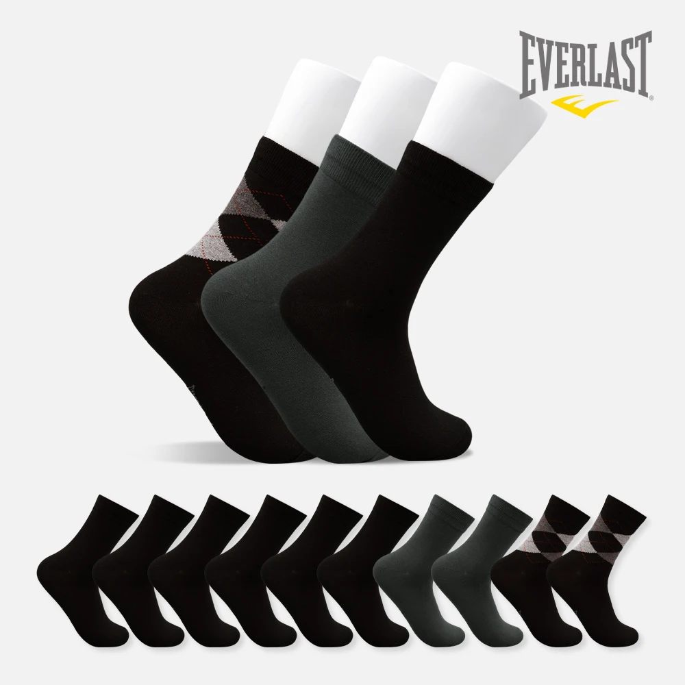 EVERLAST domestic production men's men's men's men's wear socks set of 10 pairs