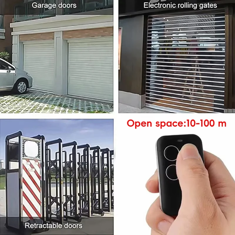 العالمي 433 ميجا هرتز 433.92 ميجا هرتز ناسخ ريموت كنترول مفتاح فوب الأمر اليد الارسال استنساخ رمز المنتزع لبوابة باب المرآب #4