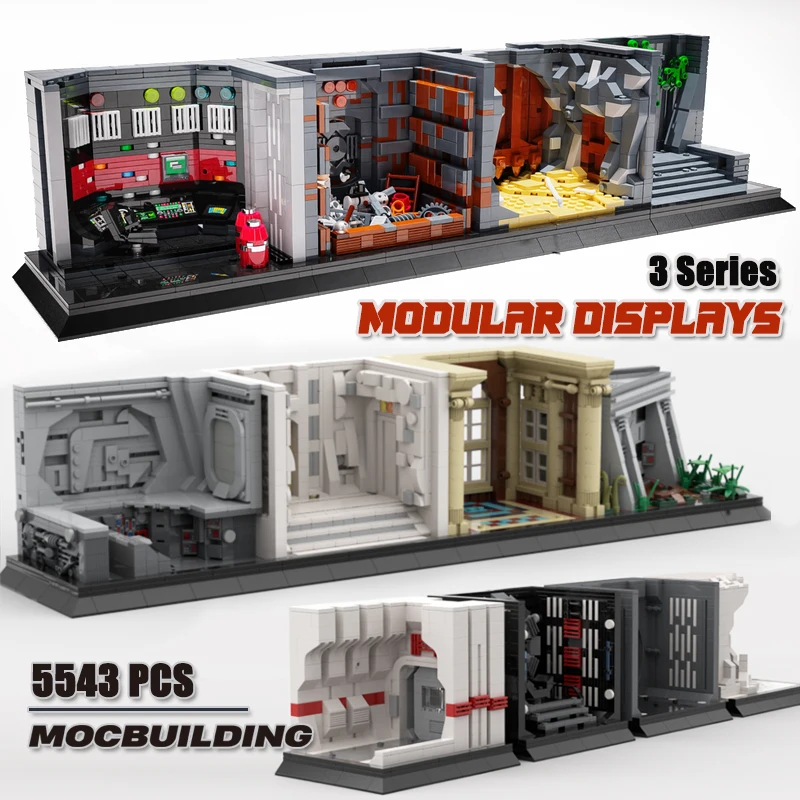 Movie Ultimate Collector Mini Model Modular Displays Moc Building Block DIY Assembly Bricks Creative Street View Toys Gifts