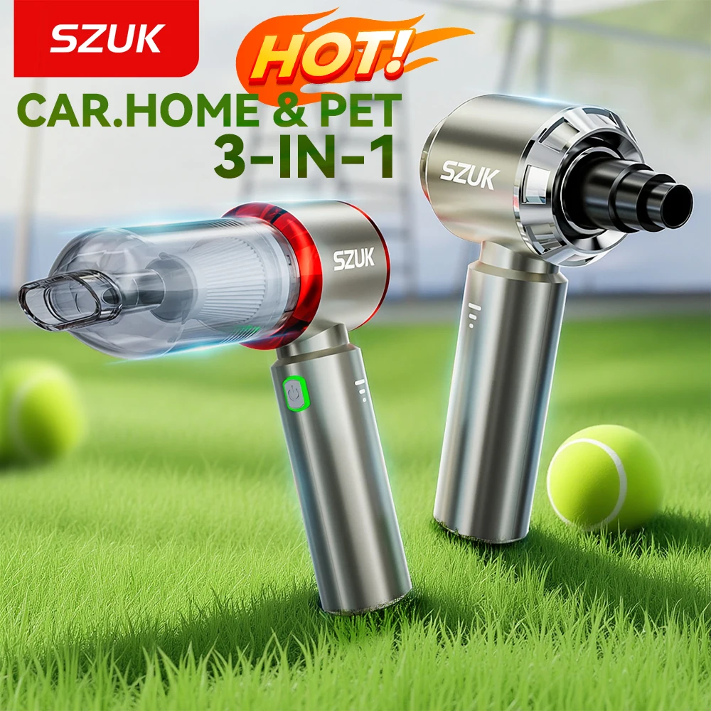 

SZUK NEW Car Vacuum Cleaner 985000PA Strong Suction Handheld Portable Cleaning Machine Wireless Mini Vacuum Cleaner Car Cleaner