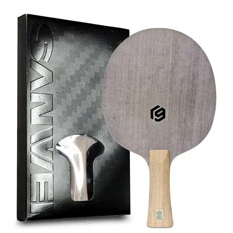 SANWEI V9 PRO lame de Tennis de Table professionnelle 9 PLY lame de Ping-Pong en bois OFF + pour attaque rapide