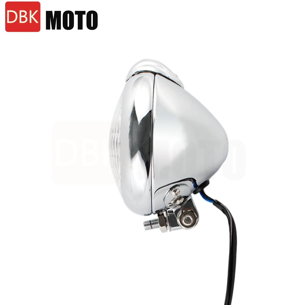 Retro Motorcycle Headlight Round 4.5\