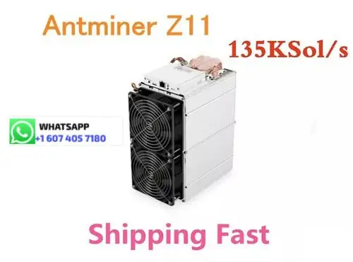 HKD Company Branded Brand New Bitmain Antminer Z11 135KSol/s Professional ASIC Miner