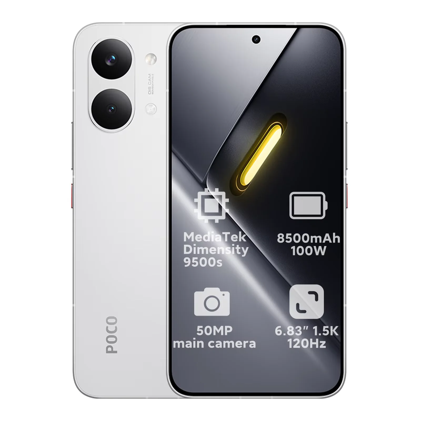 Global Version POCO X8 Pro Max Dimensity 9500s Smartphone 8500mAh (typ) 100W HyperCharge 6.83" 1.5K 120Hz IP68 POCO Cellphone image 3