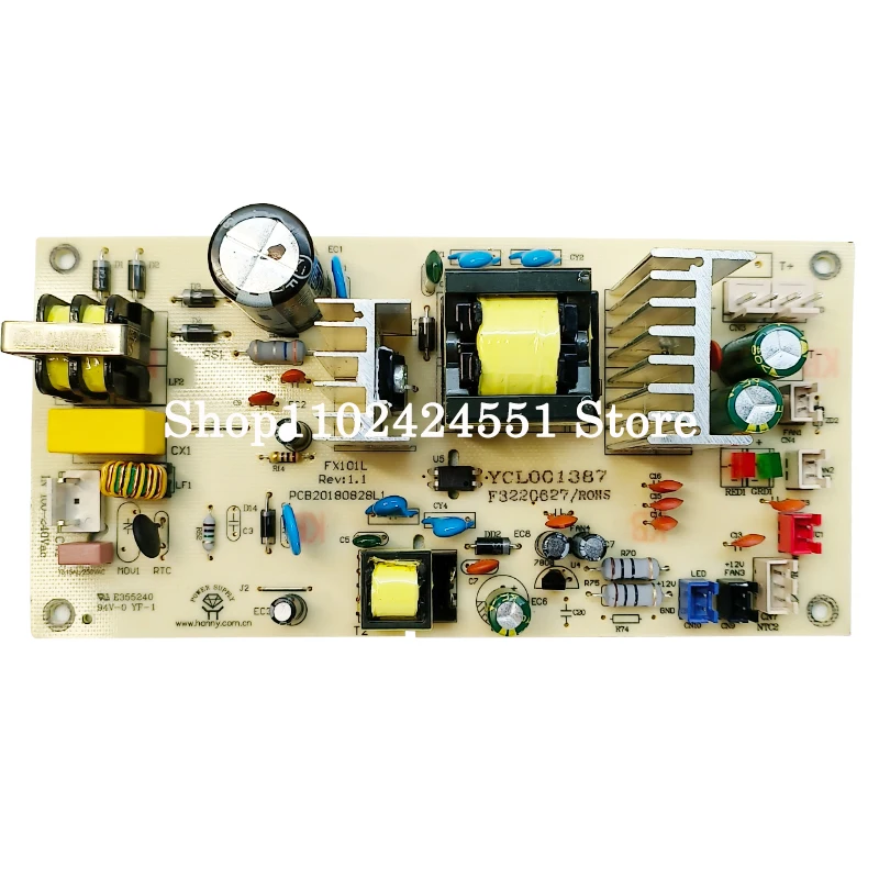 FX101L 100V-240V Red Wine Cabinet Power Board Main Board Power Supply Refrigerator Accessories