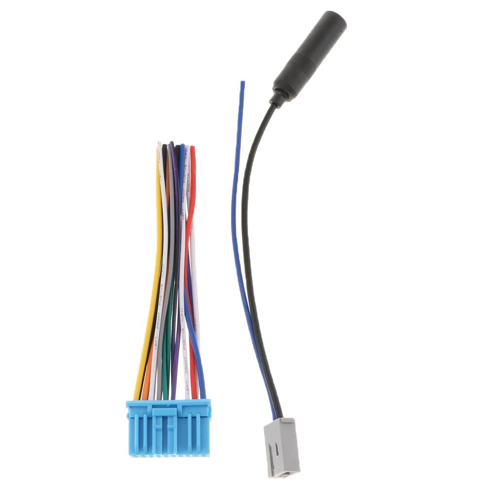 Car Stereo Radio ISO Wire Harness Adapter Connector for Honda Acura SUZUKI Plug Adapter Wiring Cable view 6