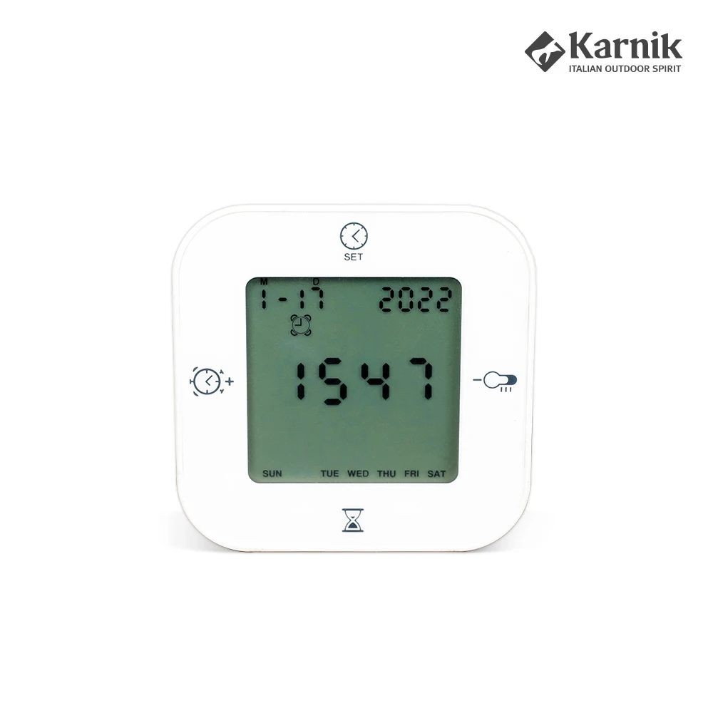 Carnik 4in1 home temperature and humidity meter thermometer for indoor electronic meter refrigerator emoticon multi-function mini indoor RTH-001