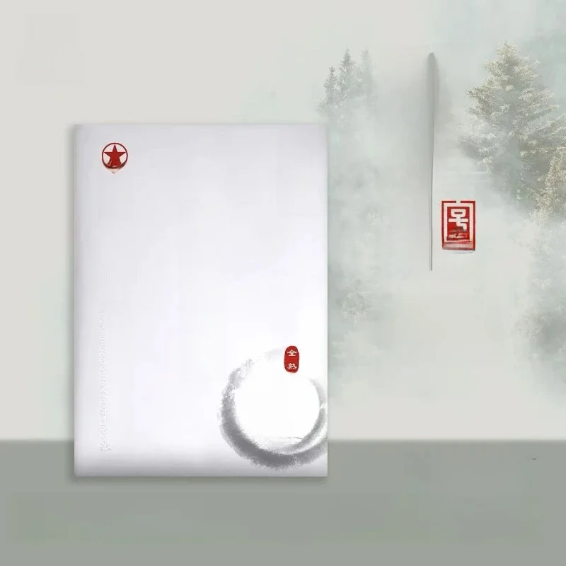 Papier de riz pour dessin à l'encre Sumi, 10/20/30 feuilles de papier Xuan de bonne qualité, Sheng Xuan brut pour l'écriture de personnages de calligraphie chinoise