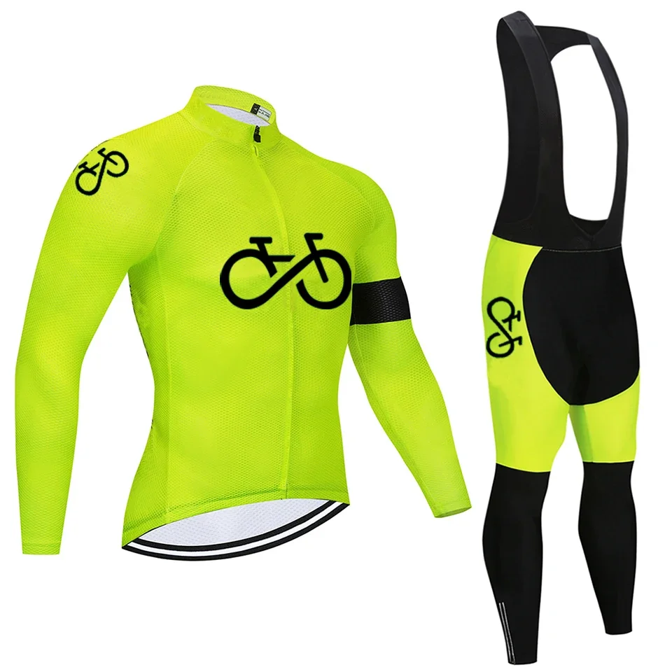 AliExpress 2024 Long Sleeve Bike Jerseys Pants For Men Latest Autumn Cycling Sets Pro Team Racing Sportswear Bicycle Suits Uniform