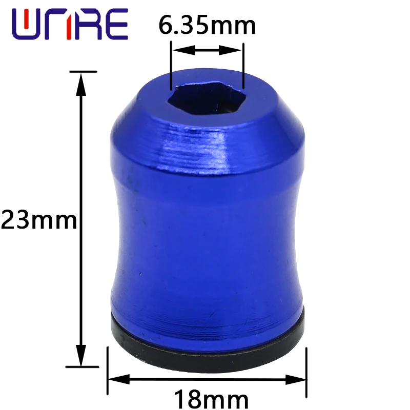 Anel Magnético Universal de 1/4" (6,35mm) Forte, Suporte de Pontas Antiderrapante em Liga com Magnetizador para Parafusadeira Elétrica e Furadeira