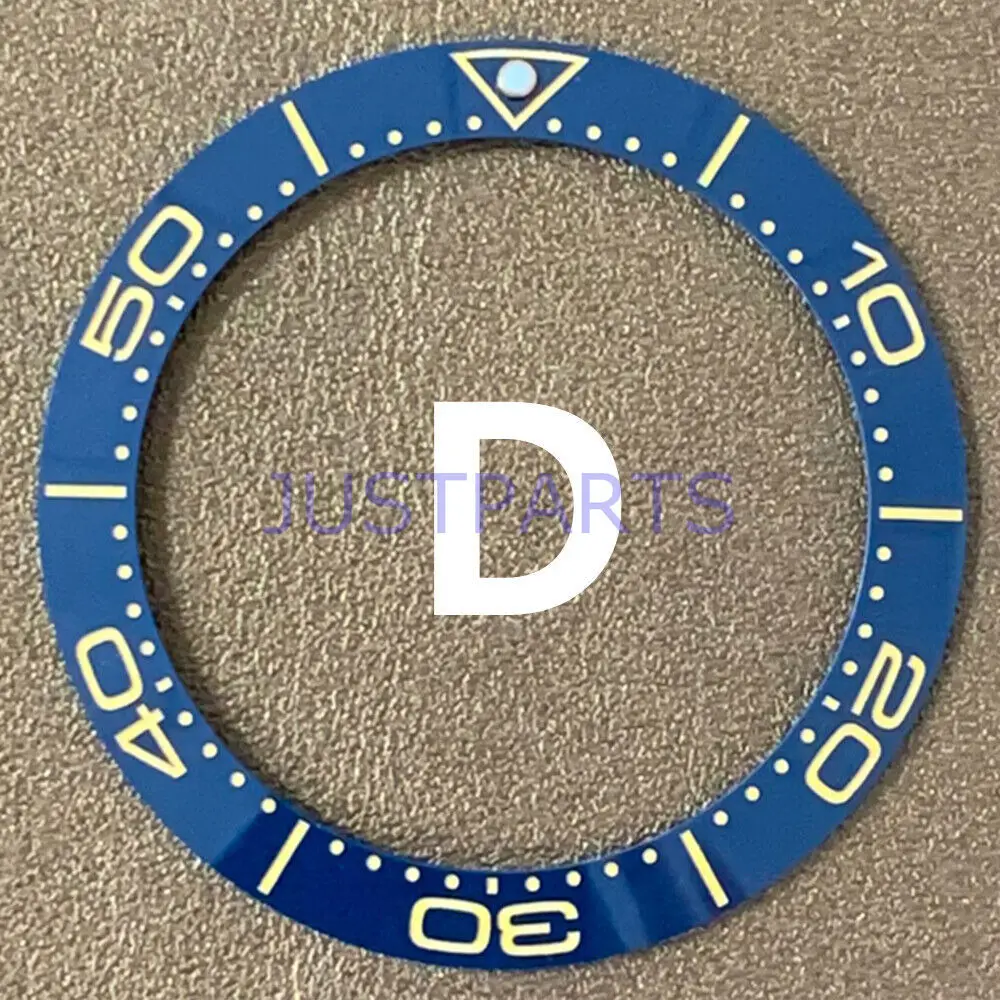 Sky Blue Bezel with Yellow Font