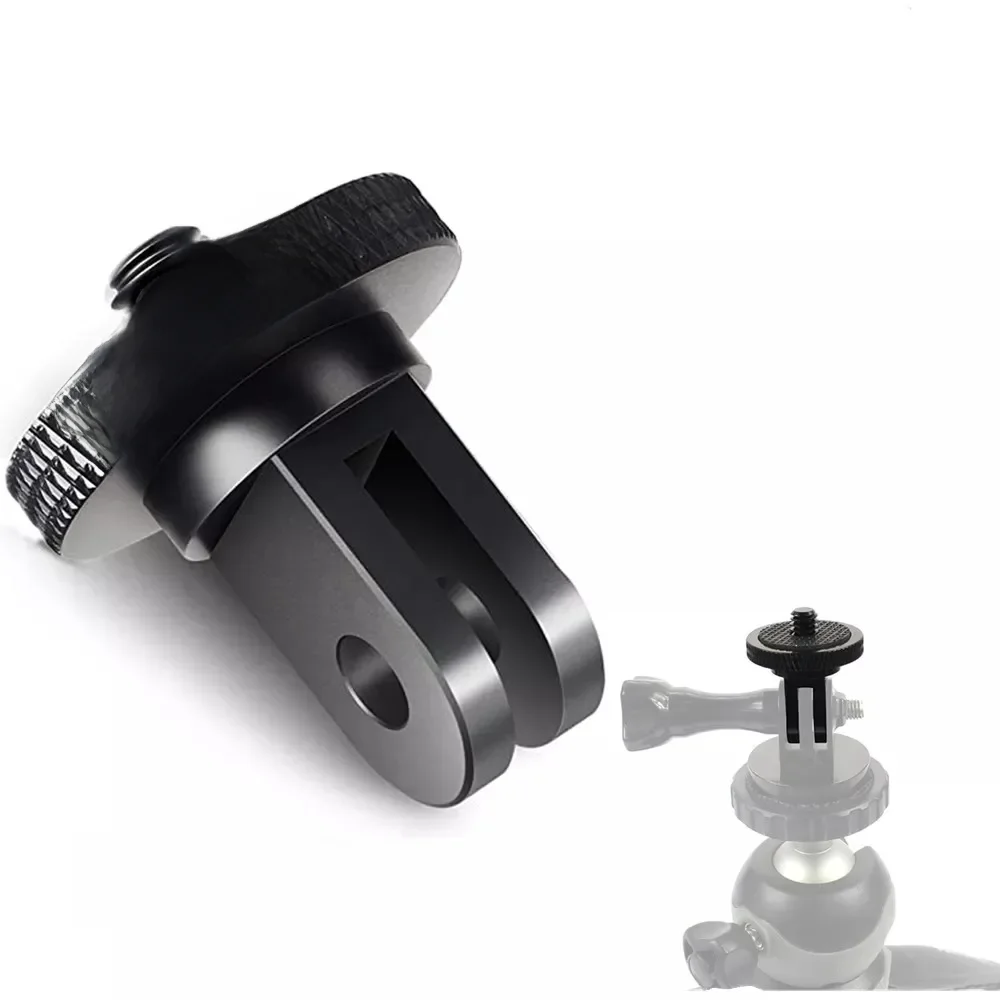 Metalowy adapter do kamery akcji z mocowaniem na statywie 1/4 cala — zdjęcie 2